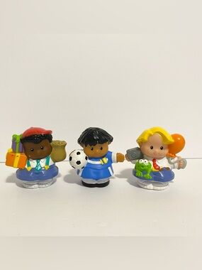 Fisher Price Little People Lot Boy Kid School Kids House Dollhouse Bus Toys